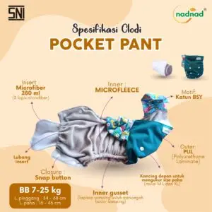 clodi Nadnad pocket pant