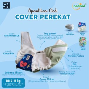 Spesifikasi Clodi Perekat