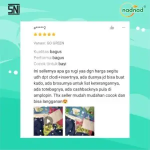 Clodi Nadnad: Popok Kain Bayi Ternyaman Bebas Bocor dan Iritasi 3 Clodi