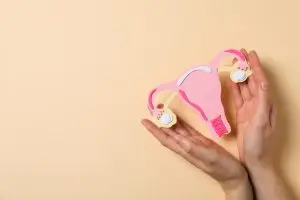 women s health women s healthcare concept with uterus
