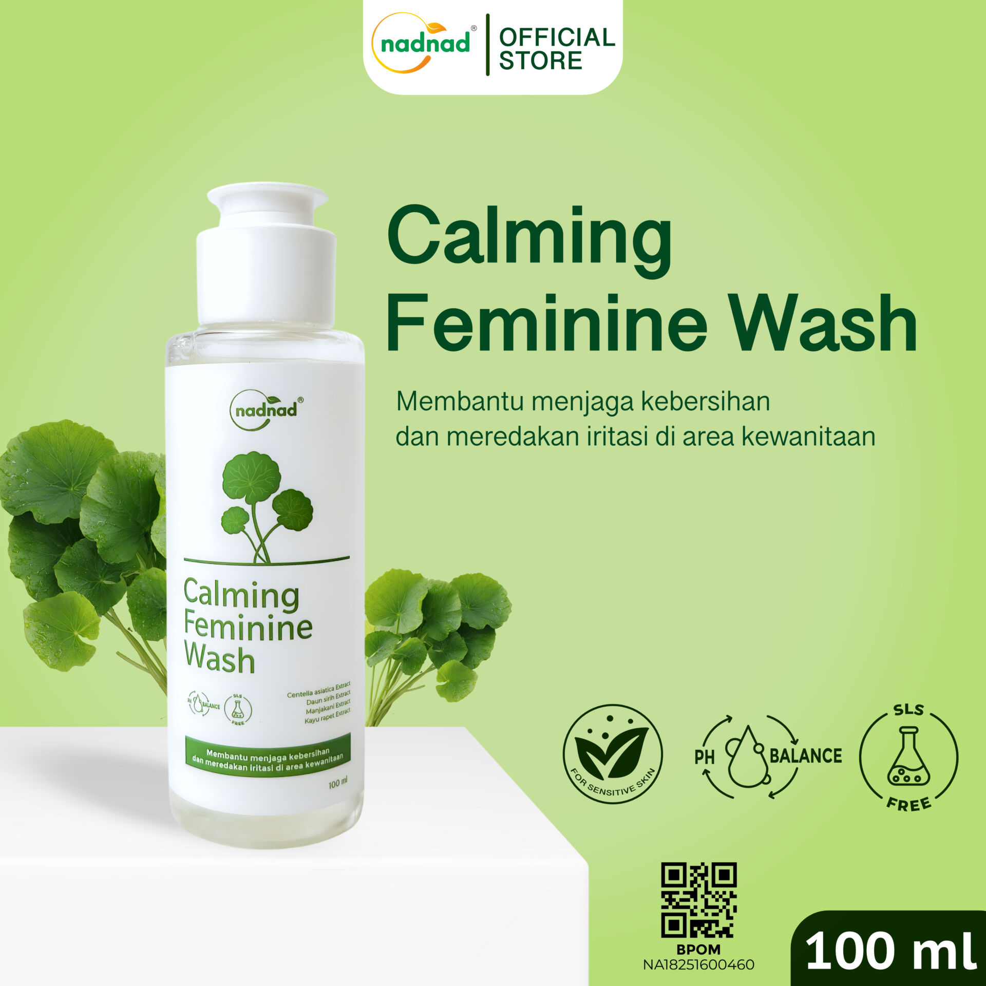 Sabun Pembersih Kewanitaan – Calming Feminine Wash