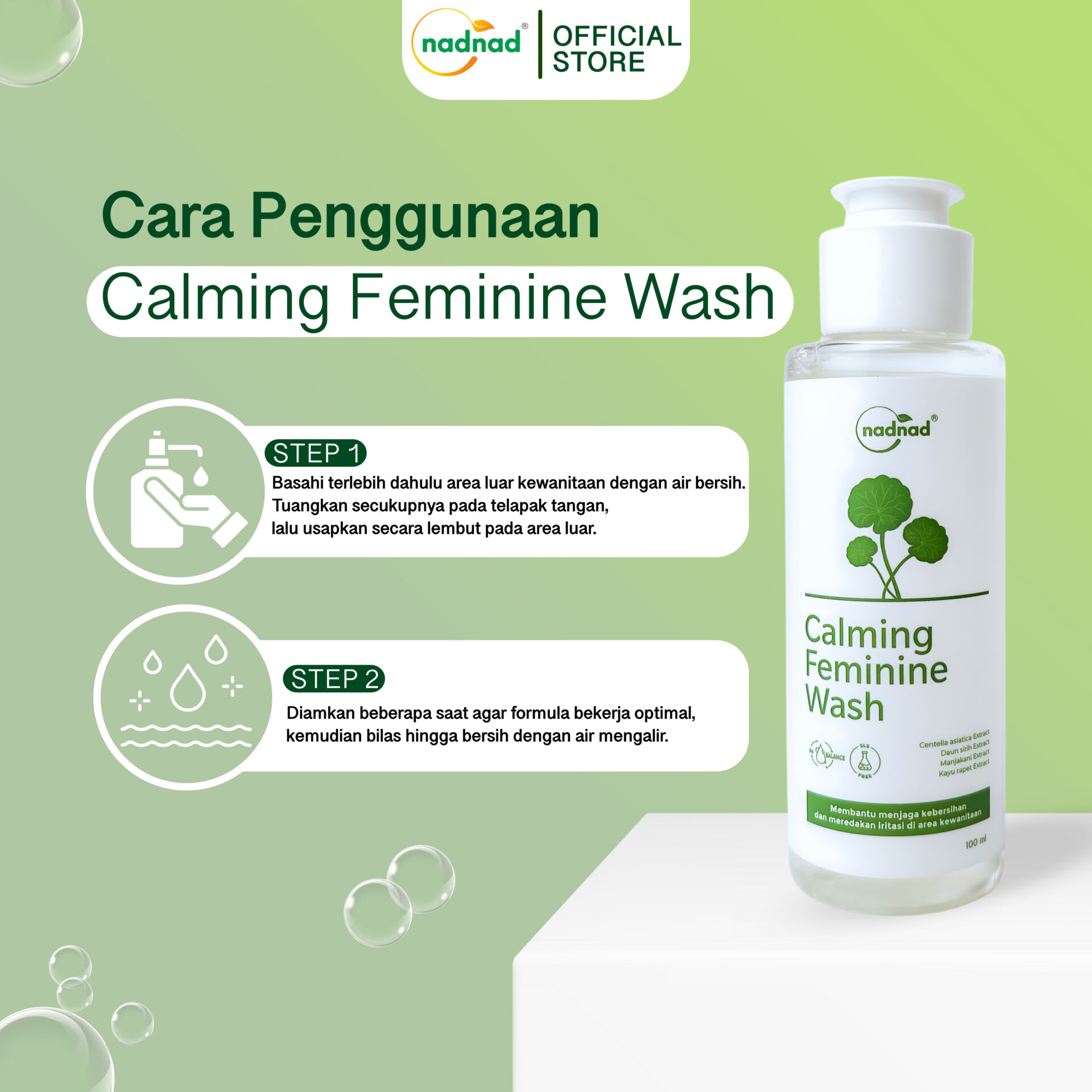 Sabun Pembersih Kewanitaan - Calming Feminine Wash 4 Sabun Pembersih Kewanitaan - Calming Feminine Wash - Gambar 4